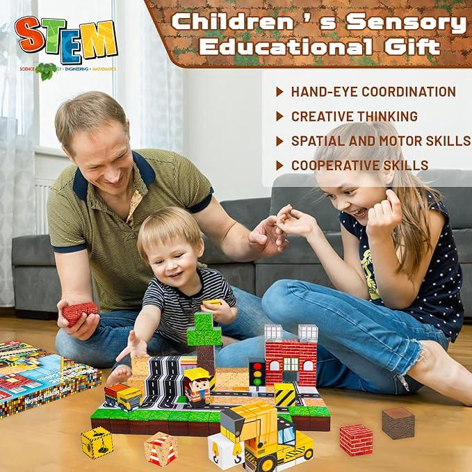 NileSands STEM Magnetic Building Block