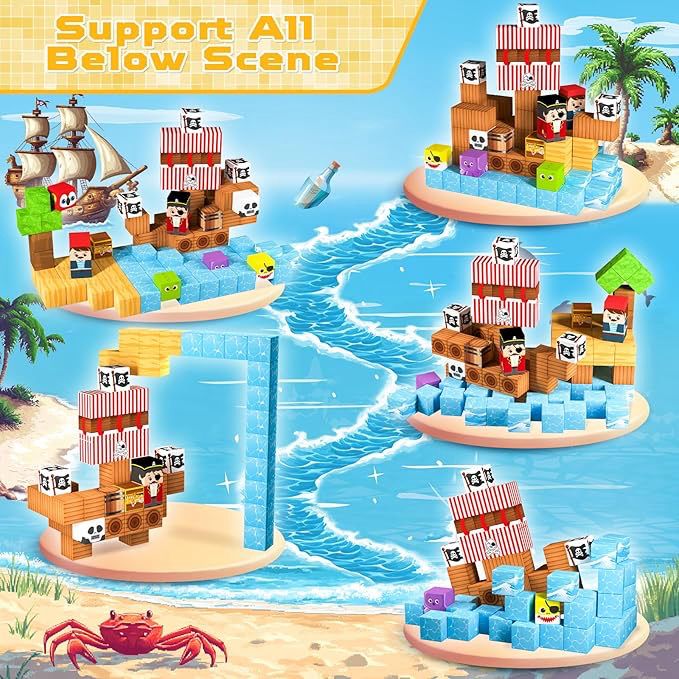 NileSands STEM Magnetic Building Block