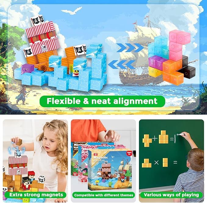 NileSands STEM Magnetic Building Block