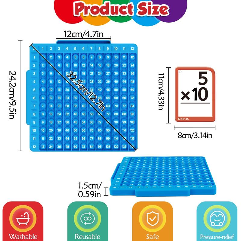 NileSands Master Math Fidget Learning